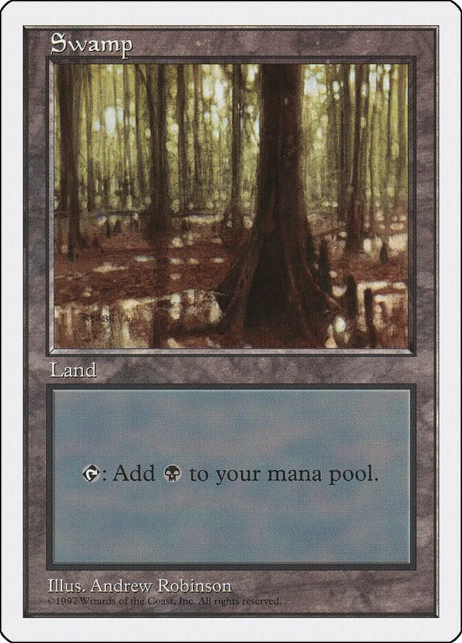 Swamp 439/455 (Fifth Edition)  | Good Games Modbury