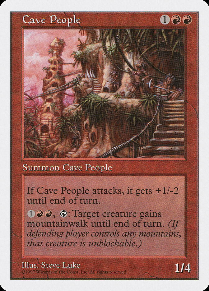 Cave People 215/455 (Fifth Edition)  | Good Games Modbury