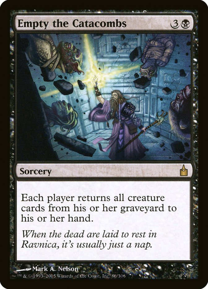 Empty the Catacombs 86/306 (Ravnica: City of Guilds)  | Good Games Modbury