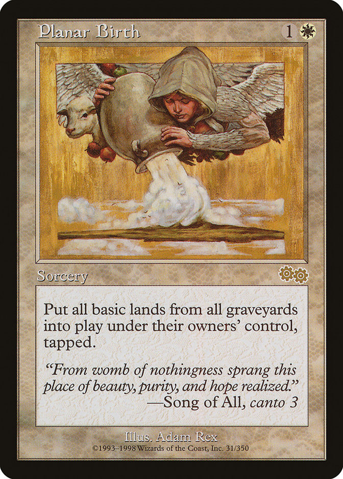 Planar Birth 31/350 (Urza's Saga)  | Good Games Modbury