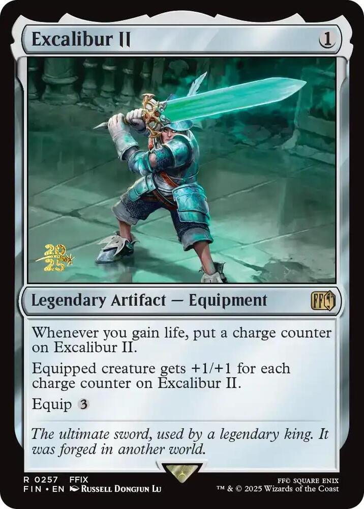 Excalibur II 257s/116 (Prerelease Cards)  - Foil | Good Games Modbury