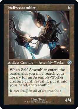 Self Assembler 51/63 (The Brothers' War: Retro Frame Artifacts)  | Good Games Modbury