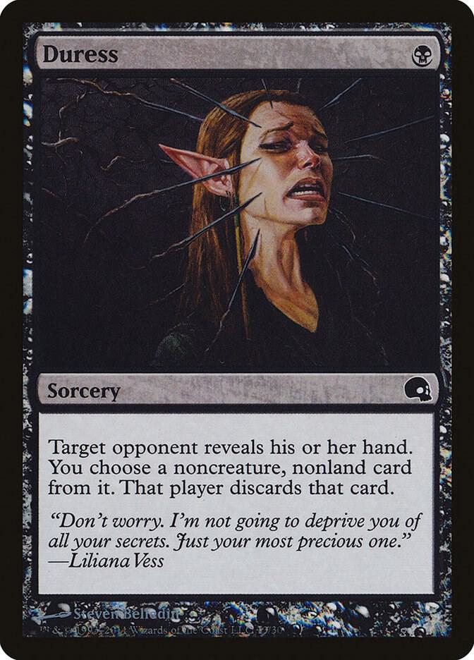 Duress 13/50 (Premium Deck Series: Graveborn)  - Foil | Good Games Modbury