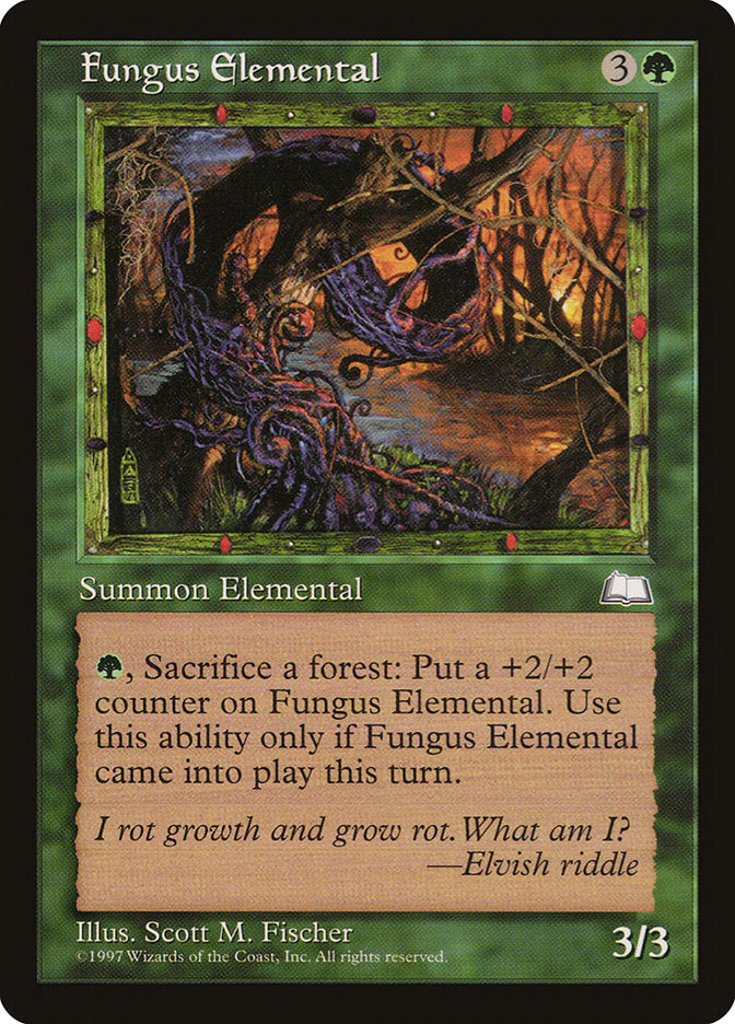 Fungus Elemental 128/167 (Weatherlight)  | Good Games Modbury