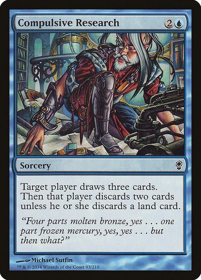 Compulsive Research 93/210 (Conspiracy)  - Foil | Good Games Modbury