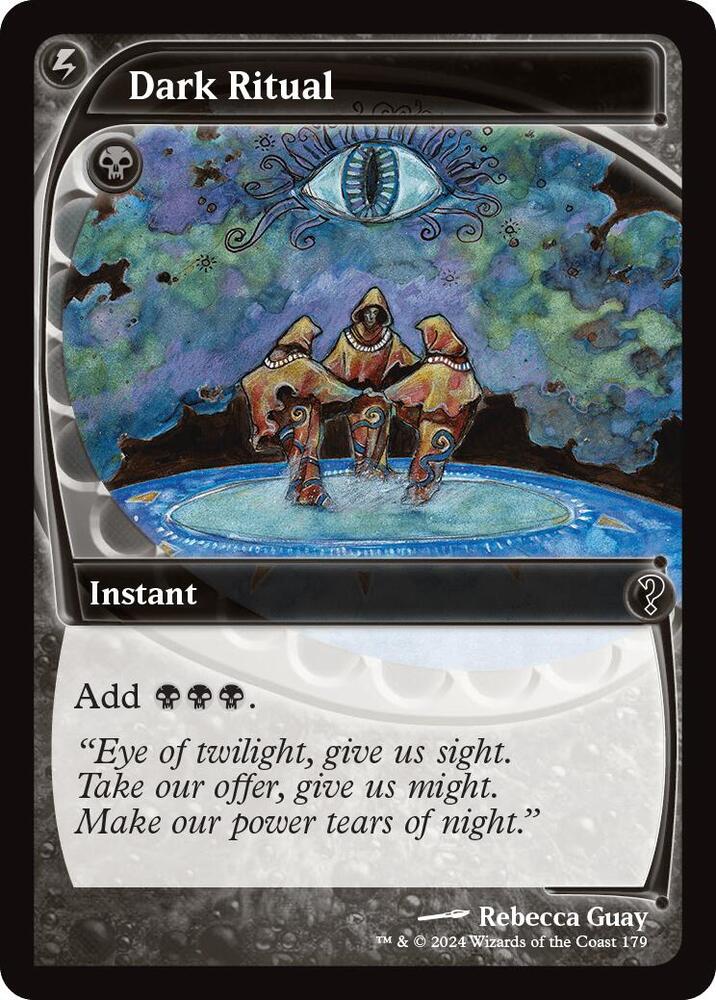 Dark Ritual 179/390 (Mystery Booster 2)  - Future Sight | Good Games Modbury