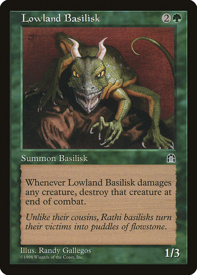 Lowland Basilisk [Stronghold] | Good Games Modbury
