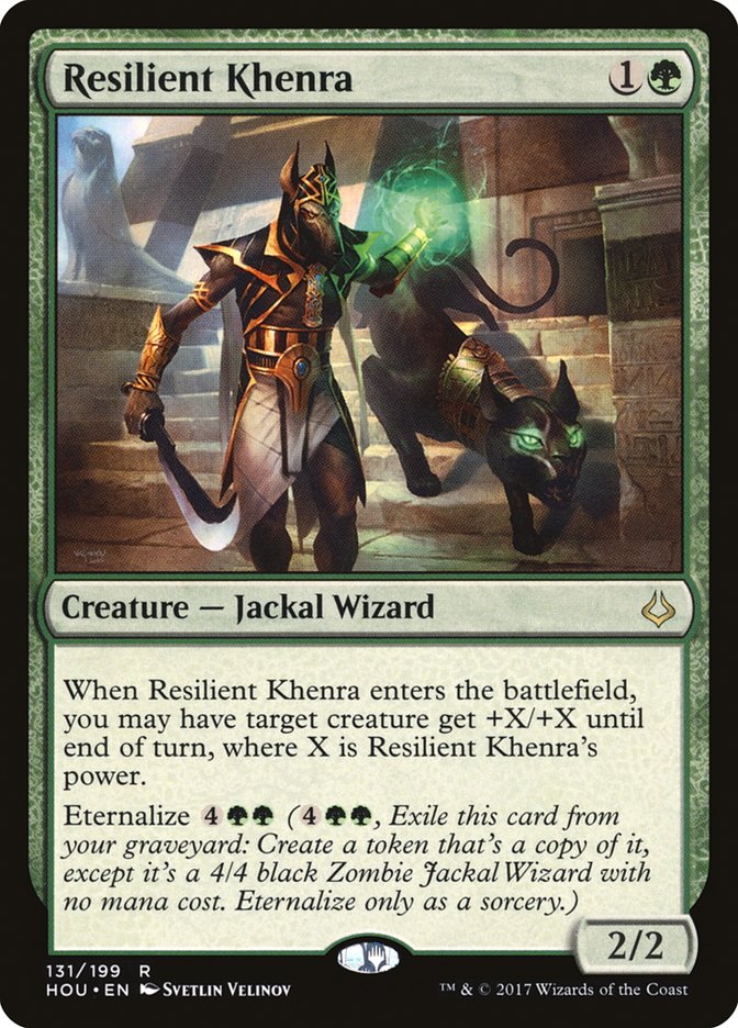Resilient Khenra 131/199 (Hour of Devastation)  - Foil | Good Games Modbury