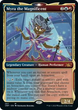 Myra the Magnificent Showcase 267/244 (Unfinity)  - Foil | Good Games Modbury
