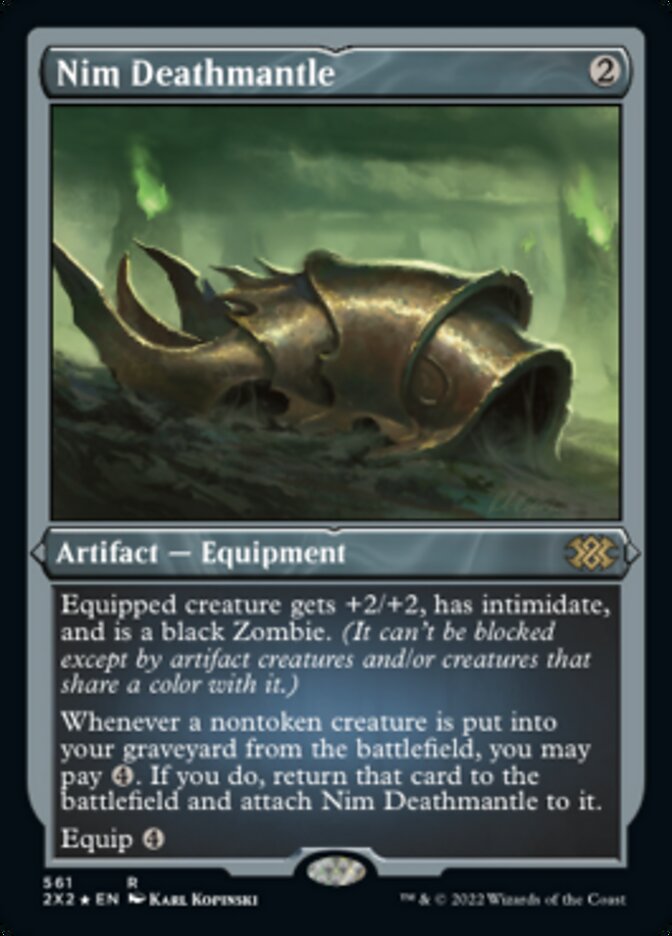 Nim Deathmantle (Foil Etched) [Double Masters 2022] | Good Games Modbury