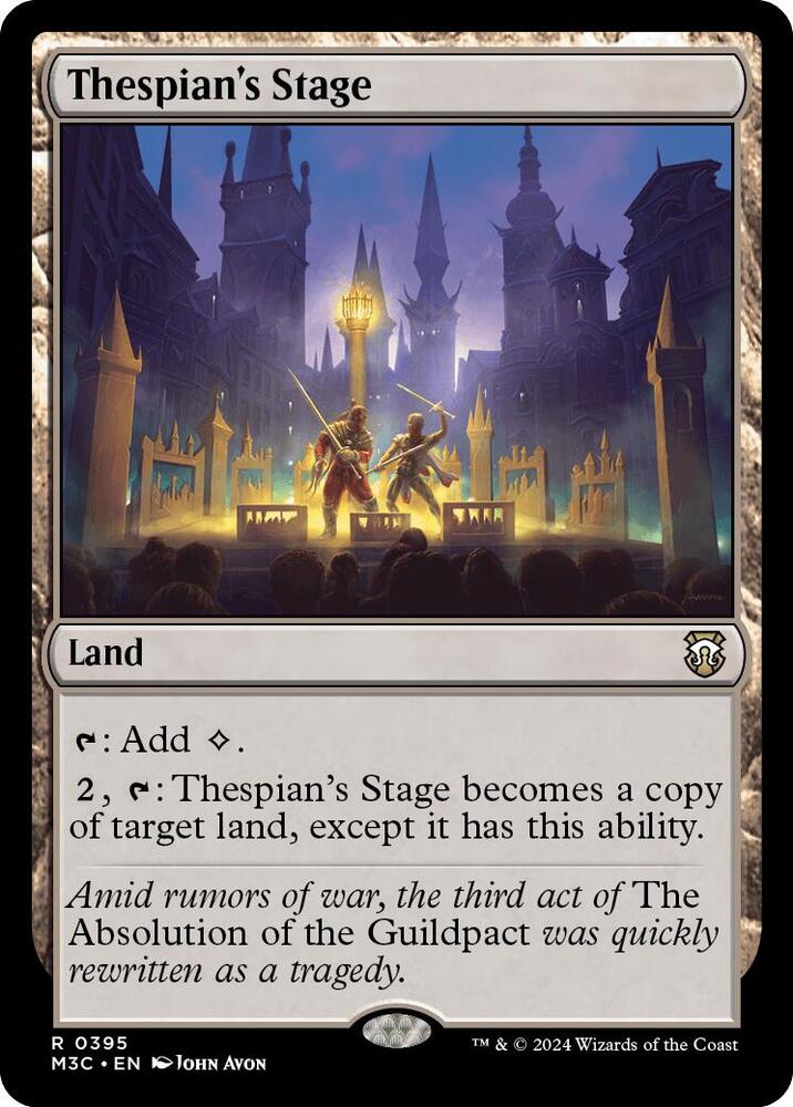 Thespians Stage 395/411 (Commander: Modern Horizons 3)  - Ripple Foil | Good Games Modbury