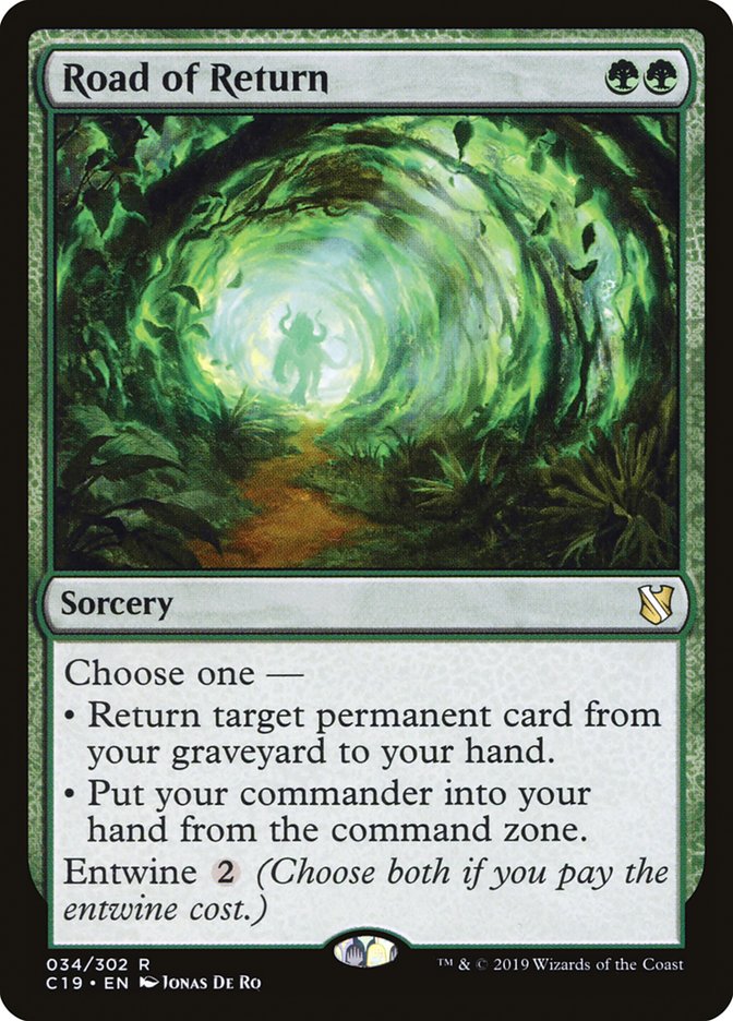 Road of Return 34/302 (Commander 2019)  | Good Games Modbury