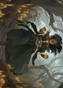 Candlegrove Witch Art Card 15 81 15 (Art Series: Innistrad: Midnight Hunt)  | Good Games Modbury