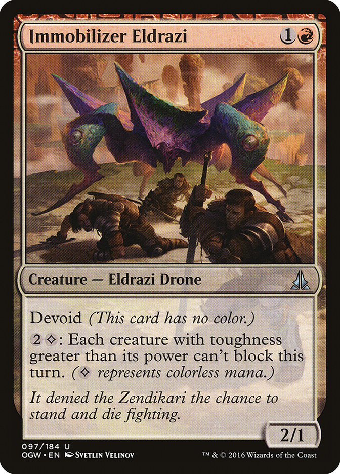 Immobilizer Eldrazi 97/184 (Oath of the Gatewatch)  - Foil | Good Games Modbury