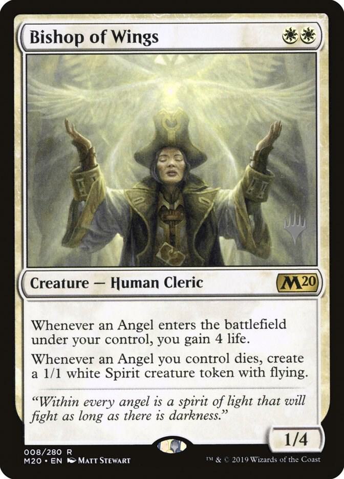 Bishop of Wings 8p/144 (Promo Pack: Core Set 2020)  - Foil | Good Games Modbury