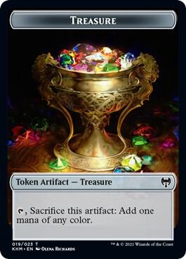 Treasure Clue Double Sided Token Pioneer 2022 19 // 14 (Unique and Miscellaneous Promos)  | Good Games Modbury