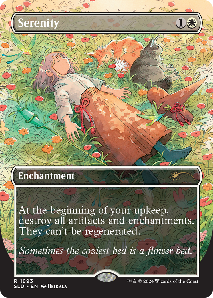 Serenity (Rainbow Foil) [Secret Lair Drop Series] | Good Games Modbury