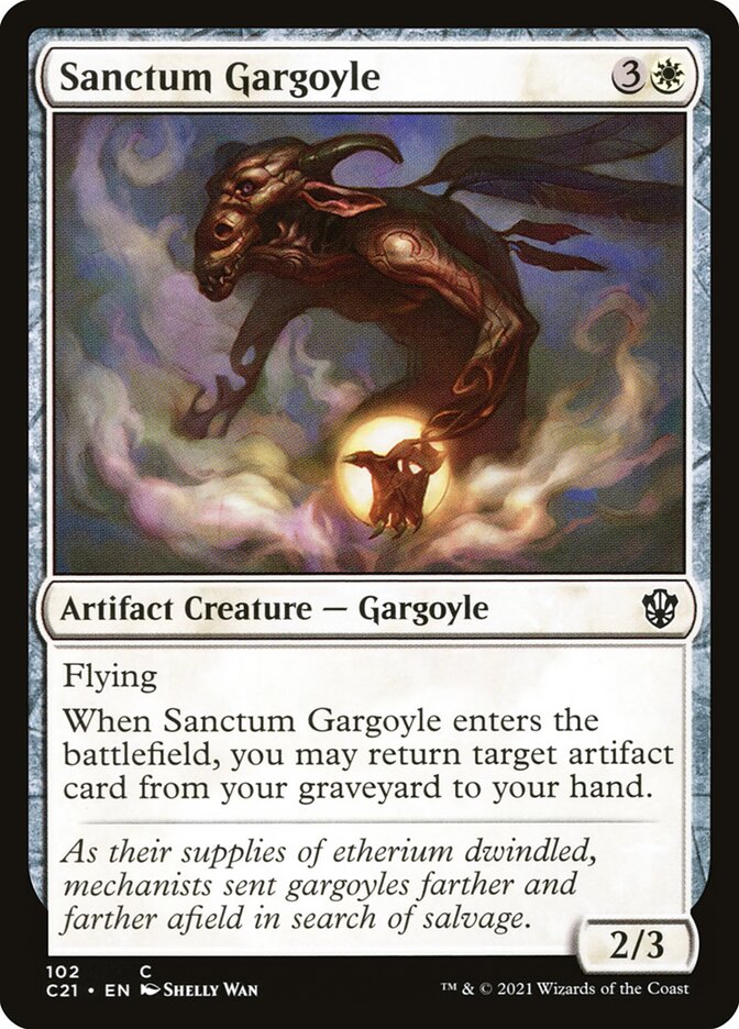 Sanctum Gargoyle 102/81 (Commander 2021)  | Good Games Modbury