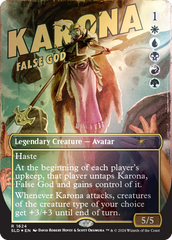 Karona, False God (Rainbow Foil) [Secret Lair Drop Series] | Good Games Modbury