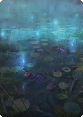 The Dead Marshes Art Card [The Lord of the Rings: Tales of Middle-earth Art Series] | Good Games Modbury