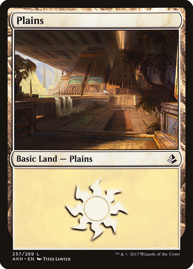 Plains (257) [Amonkhet] | Good Games Modbury