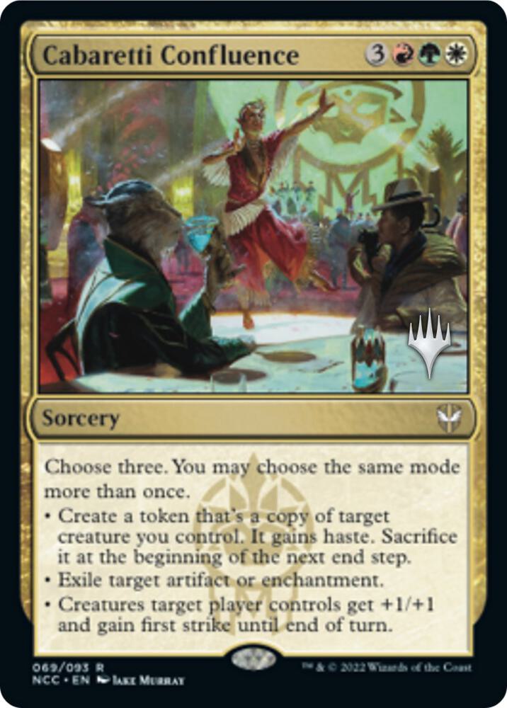 Cabaretti Confluence 69 (Promo Pack: Streets of New Capenna)  - Foil | Good Games Modbury