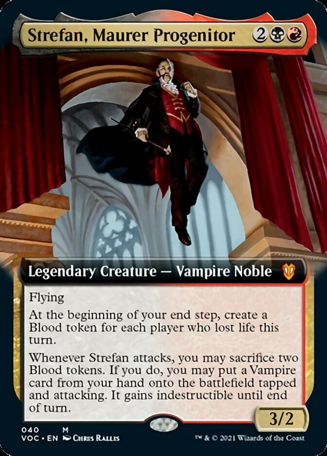 Strefan, Maurer Progenitor (Extended Art) [Innistrad: Crimson Vow Commander] | Good Games Modbury