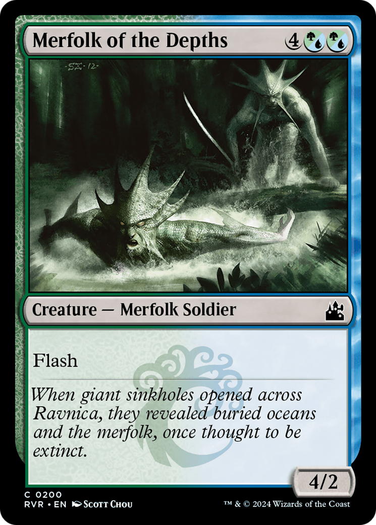 Merfolk of the Depths [Ravnica Remastered] | Good Games Modbury