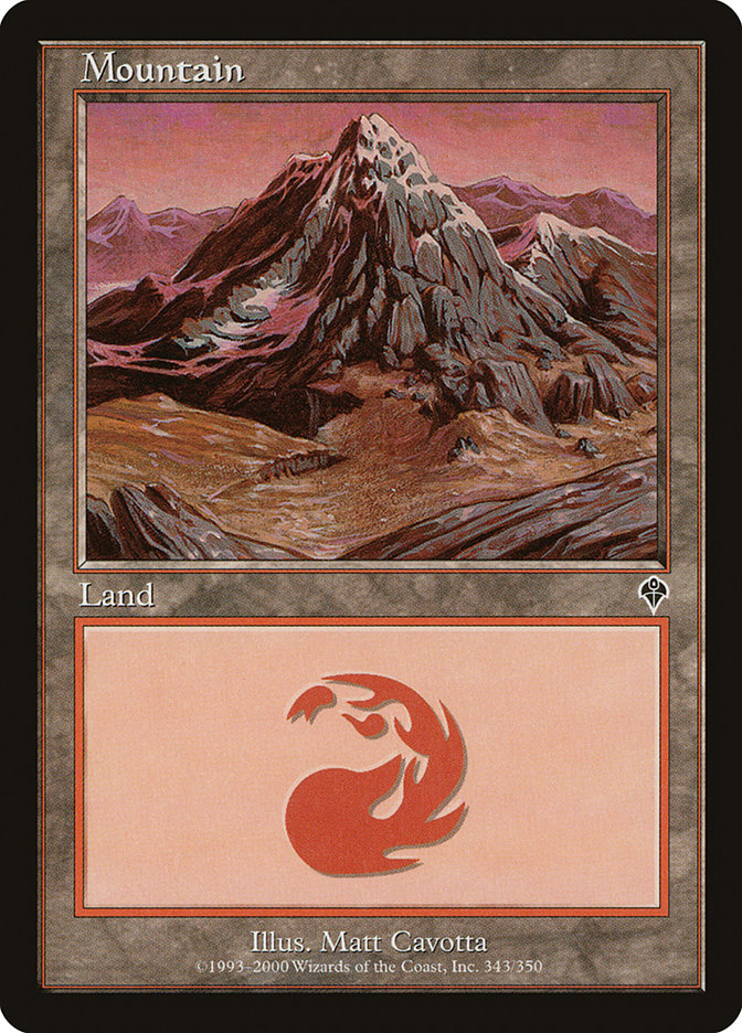 Mountain (343) [Invasion] | Good Games Modbury