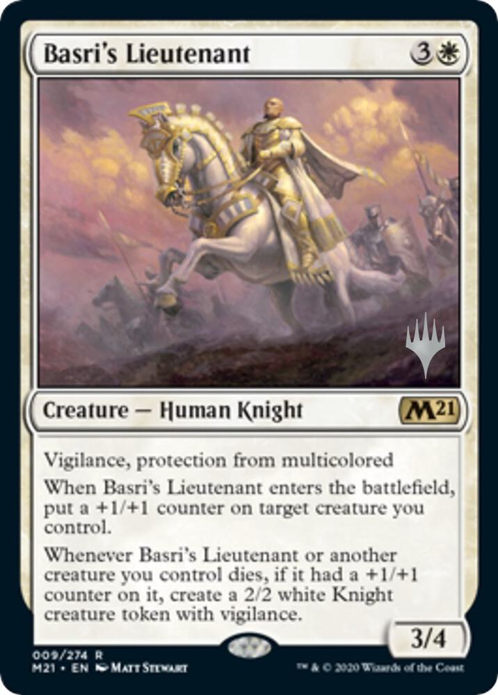 Basris Lieutenant 9 (Promo Pack: Core Set 2021)  | Good Games Modbury