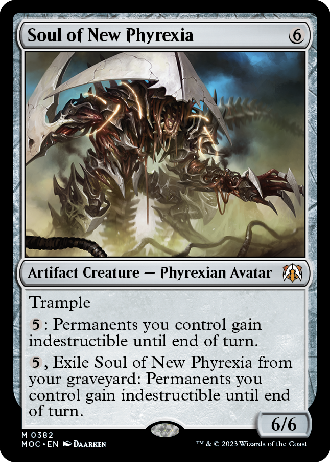 Soul of New Phyrexia [March of the Machine Commander] | Good Games Modbury