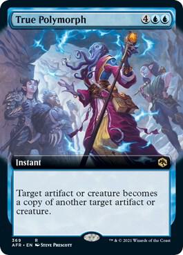 True Polymorph Extended Art 369/281 (Adventures in the Forgotten Realms)  - Foil | Good Games Modbury