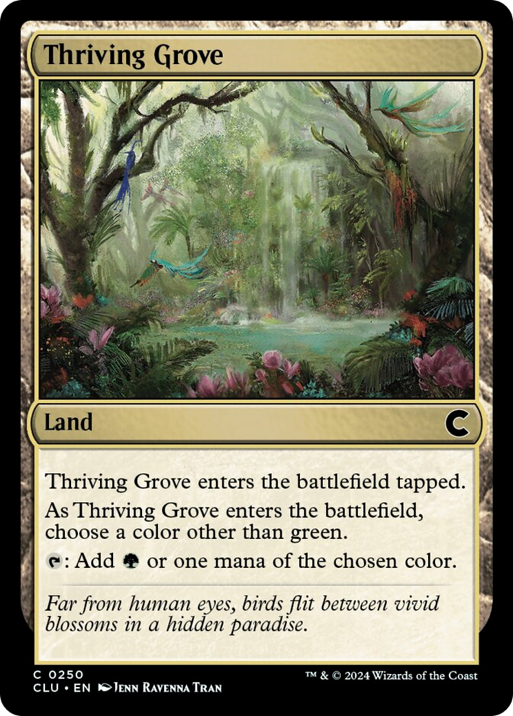 Thriving Grove [Ravnica: Clue Edition] | Good Games Modbury