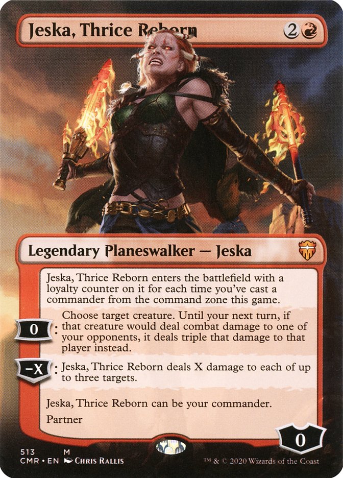 Jeska, Thrice Reborn (Borderless) [Commander Legends] | Good Games Modbury