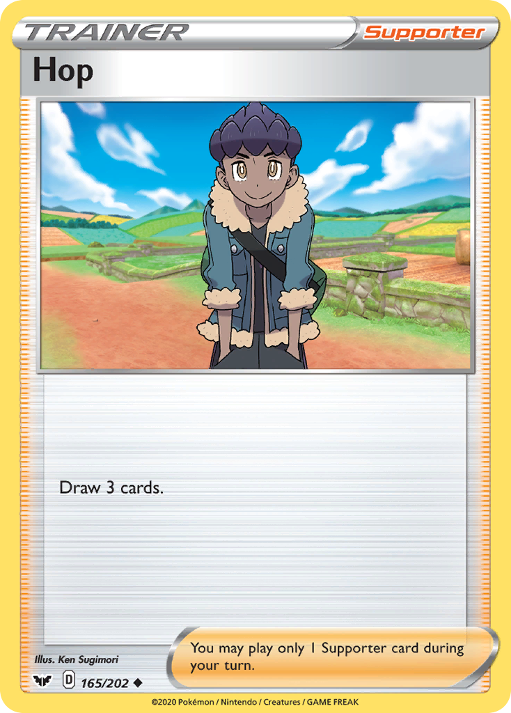 Hop (165/202) [Sword & Shield: Base Set] | Good Games Modbury