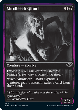 Mindleech Ghoul [Innistrad: Double Feature] | Good Games Modbury
