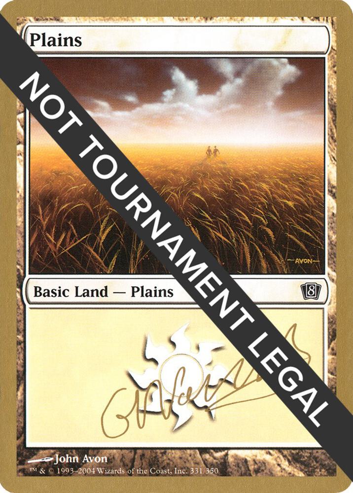 Plains 331 2004 Gabriel Nassif 8ED gn331/103 (World Championship Decks)  | Good Games Modbury
