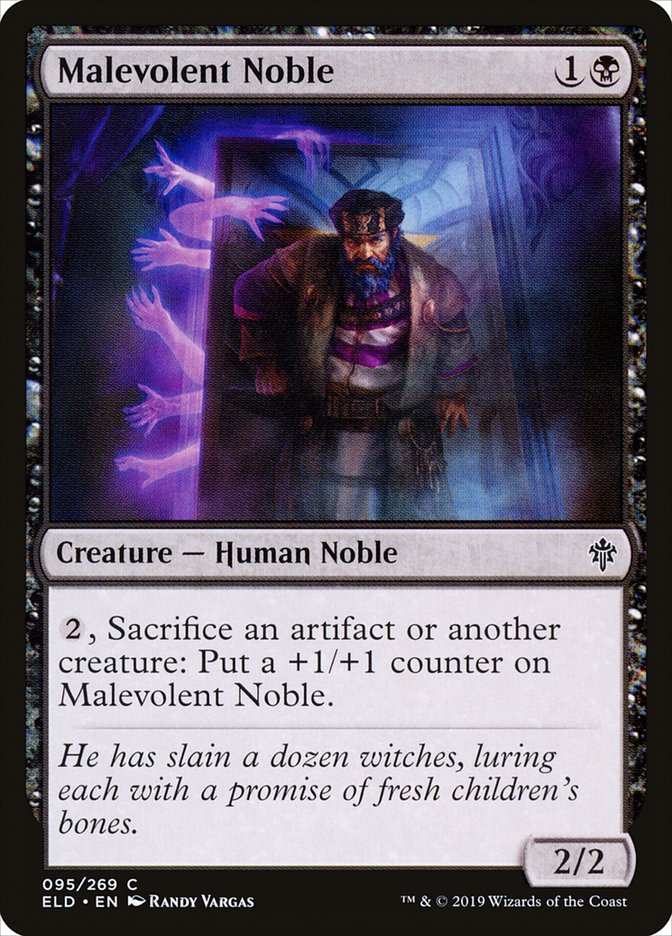 Malevolent Noble [Throne of Eldraine] | Good Games Modbury
