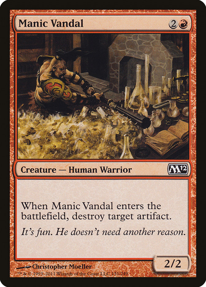 Manic Vandal [Magic 2012] | Good Games Modbury