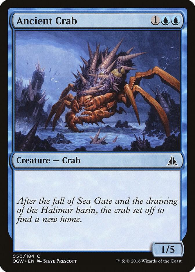 Ancient Crab 50/184 (Oath of the Gatewatch)  - Foil | Good Games Modbury