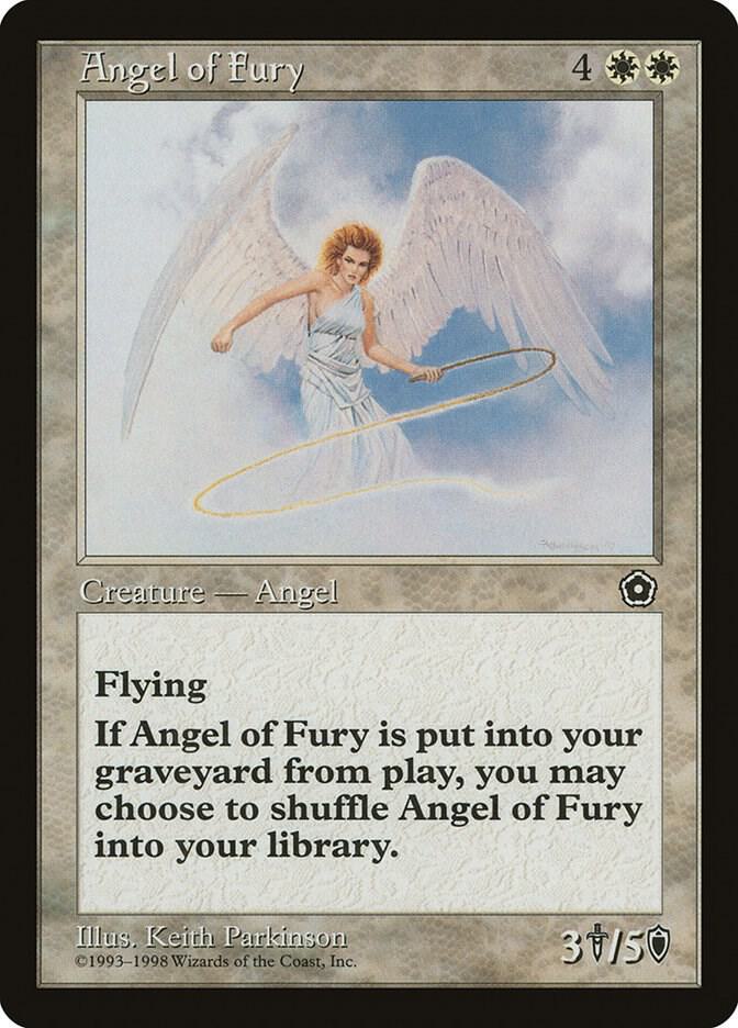 Angel of Fury 7/165 (Portal Second Age)  | Good Games Modbury