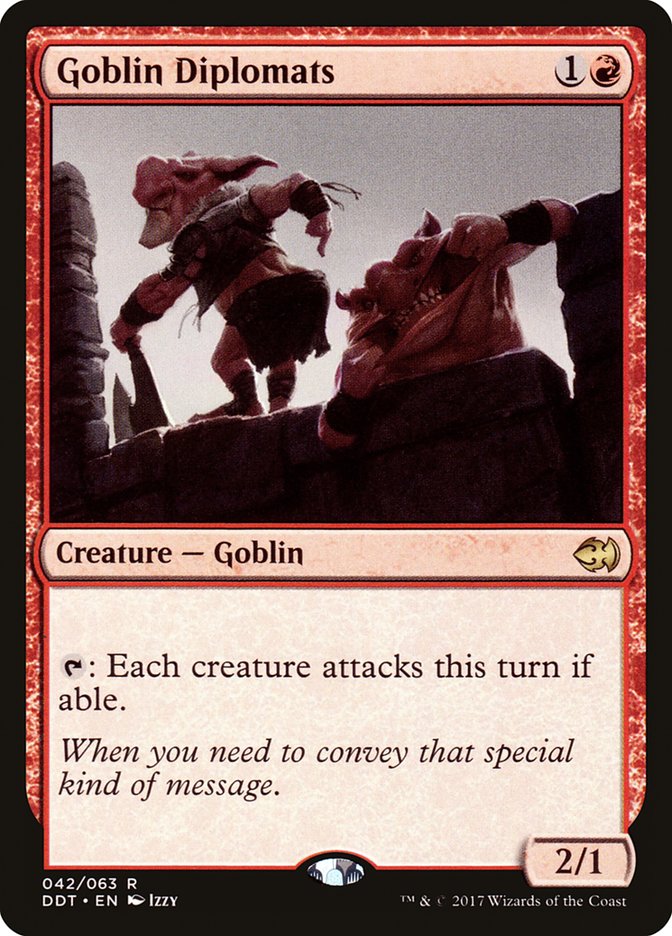 Goblin Diplomats 42/63 (Duel Decks: Merfolk vs. Goblins)  | Good Games Modbury