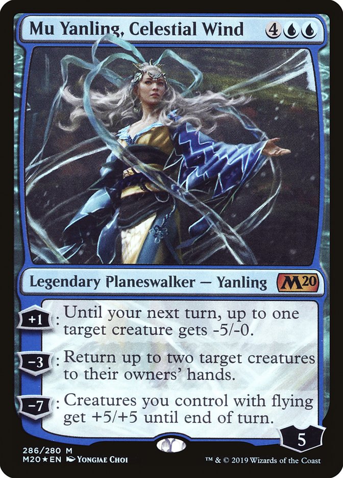 Mu Yanling Celestial Wind 286 (Core Set 2020)  - Foil | Good Games Modbury