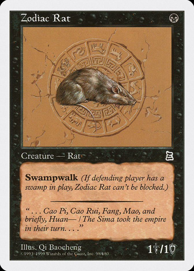 Zodiac Rat 98/180 (Portal Three Kingdoms)  | Good Games Modbury