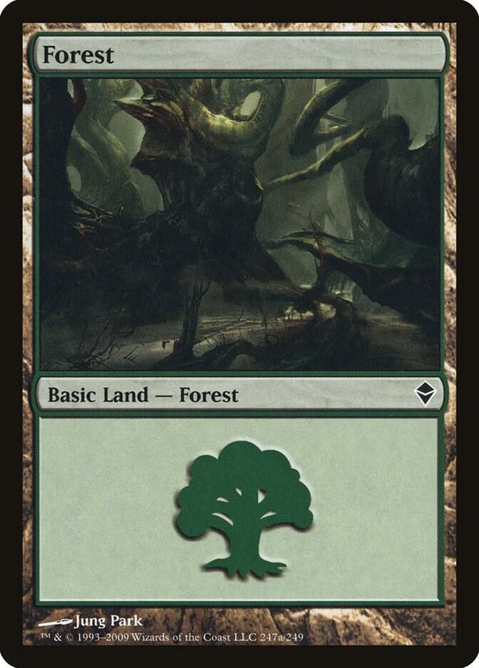 Forest 247/249 (Zendikar)  | Good Games Modbury