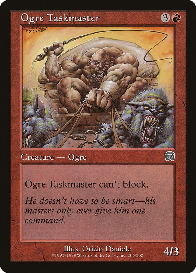 Ogre Taskmaster 206/350 (Mercadian Masques)  | Good Games Modbury