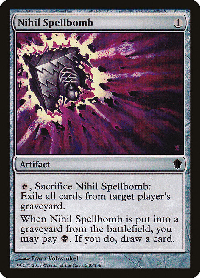 Nihil Spellbomb [Commander 2013] | Good Games Modbury