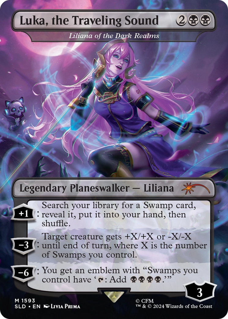 Luka, the Traveling Sound - Liliana of the Dark Realms [Secret Lair Drop Series] | Good Games Modbury