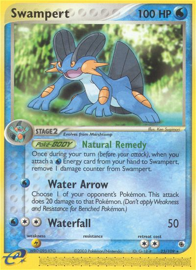 Swampert (23/109) [EX: Ruby & Sapphire] | Good Games Modbury