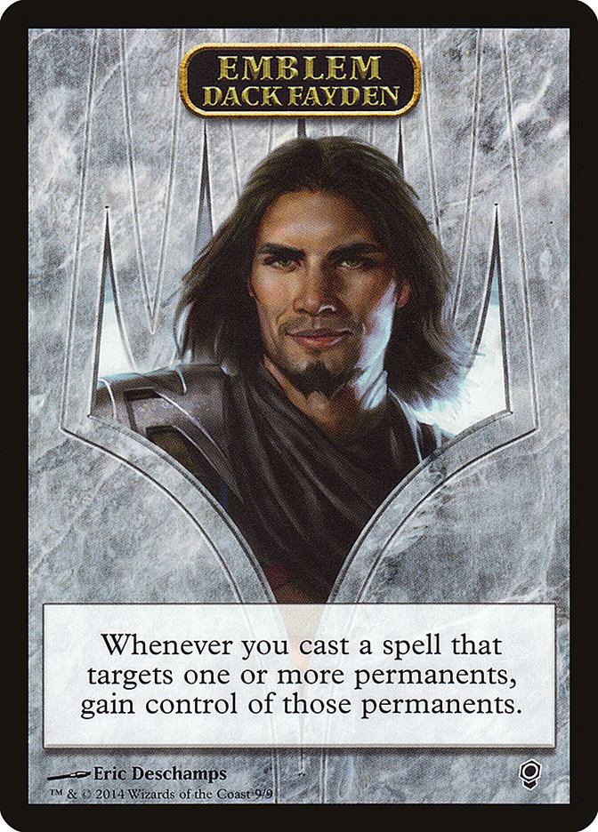 Dack Fayden Emblem [Conspiracy Tokens] | Good Games Modbury